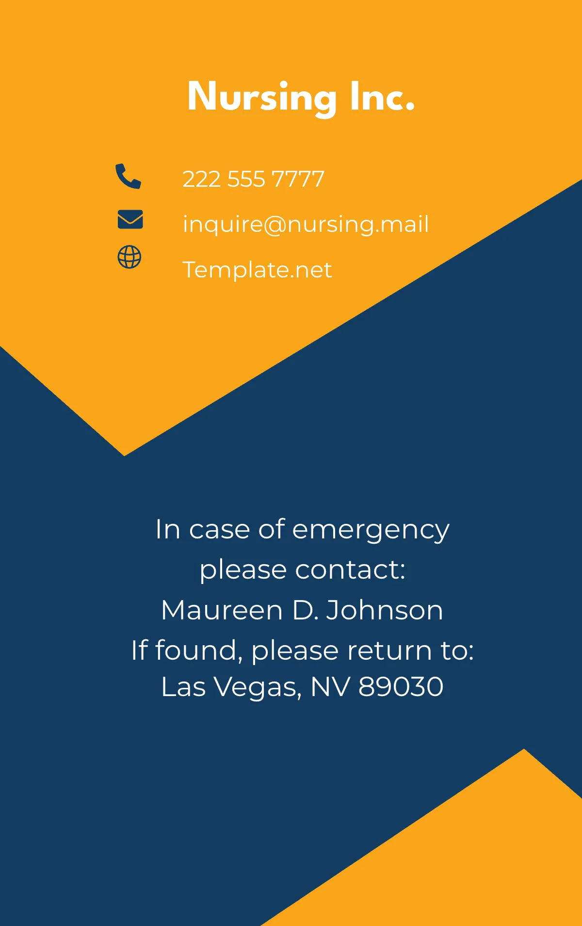 Free Recreational Therapy Aide ID Card Template to Edit Online
