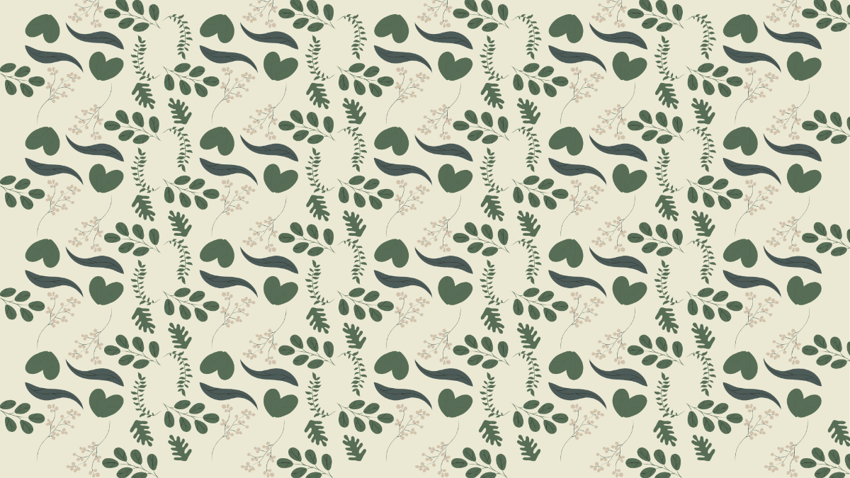 Free Jungle Leaves Pattern Background