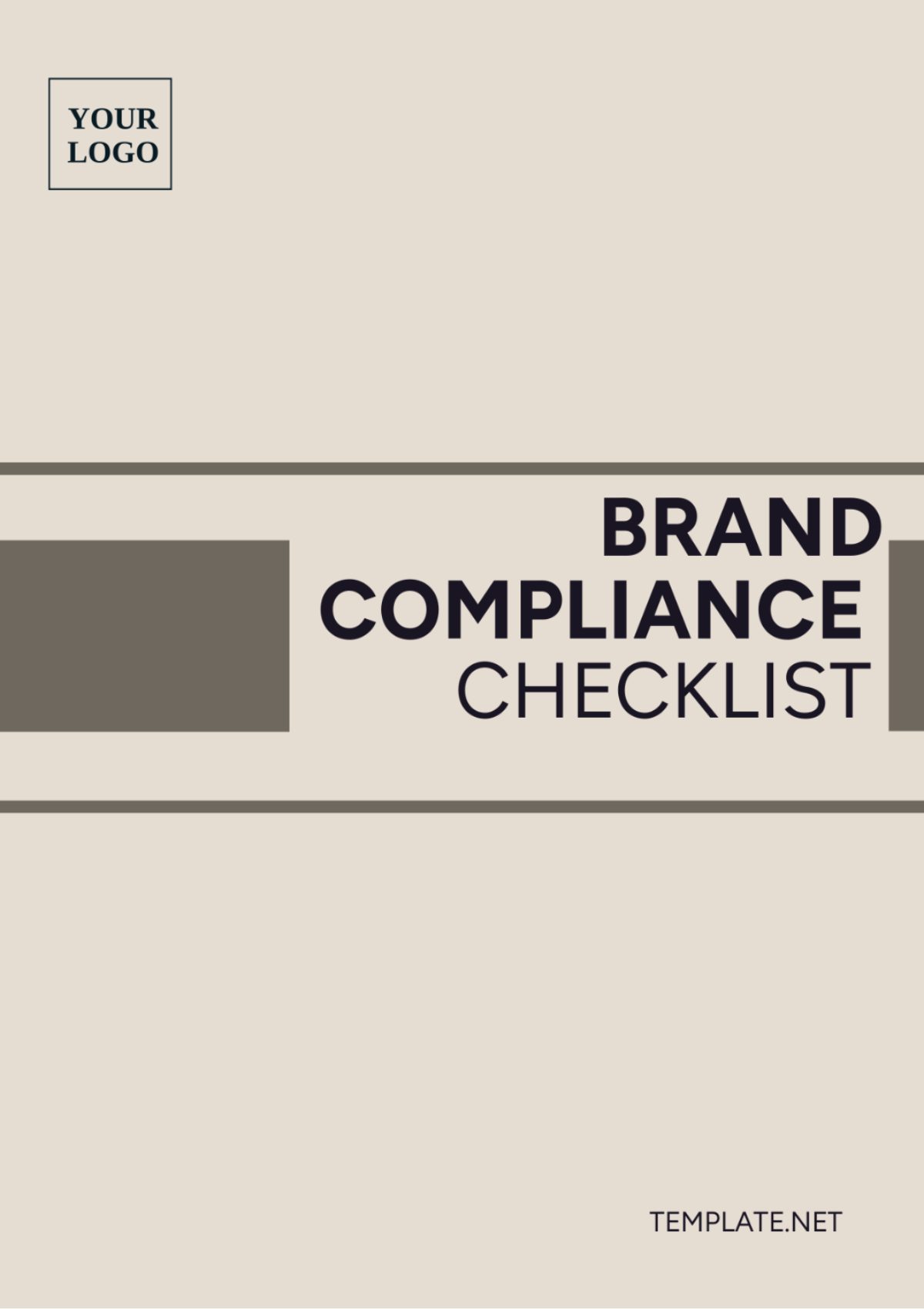 Brand Compliance Checklist Template