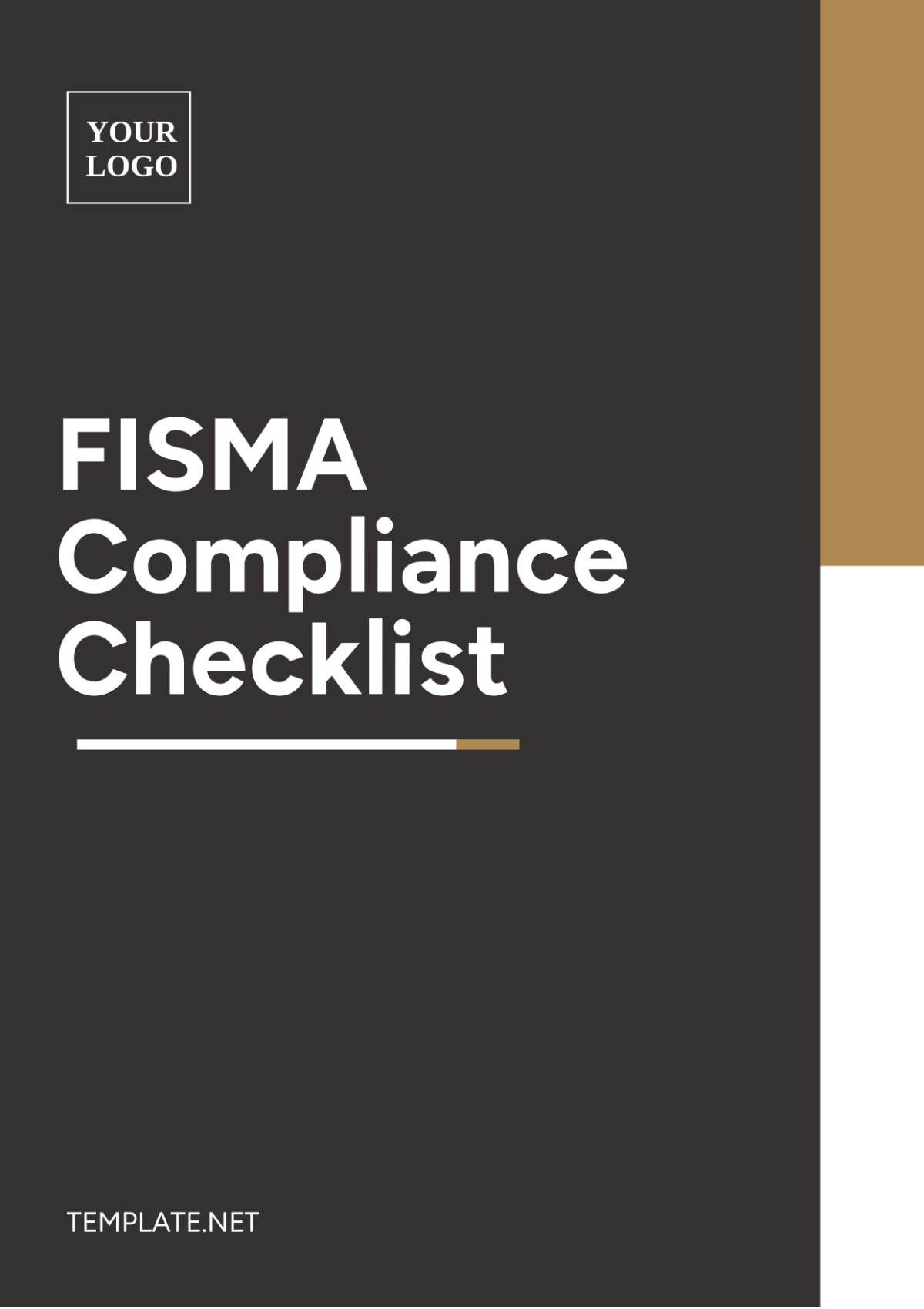 FISMA Compliance Checklist Template