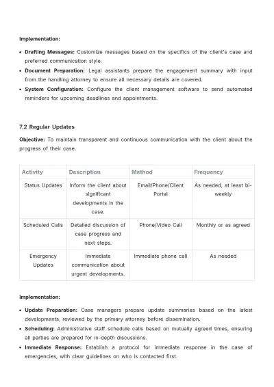 Free Law Firm Client Intake Procedure Template to Edit Online