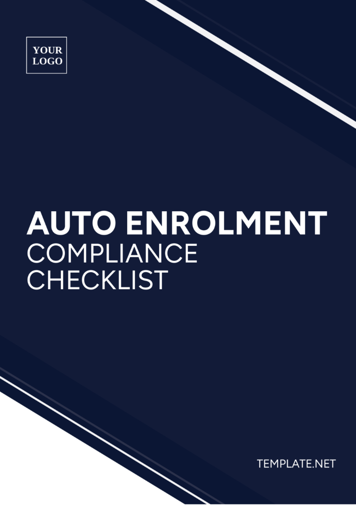 Auto Enrolment Compliance Checklist Template