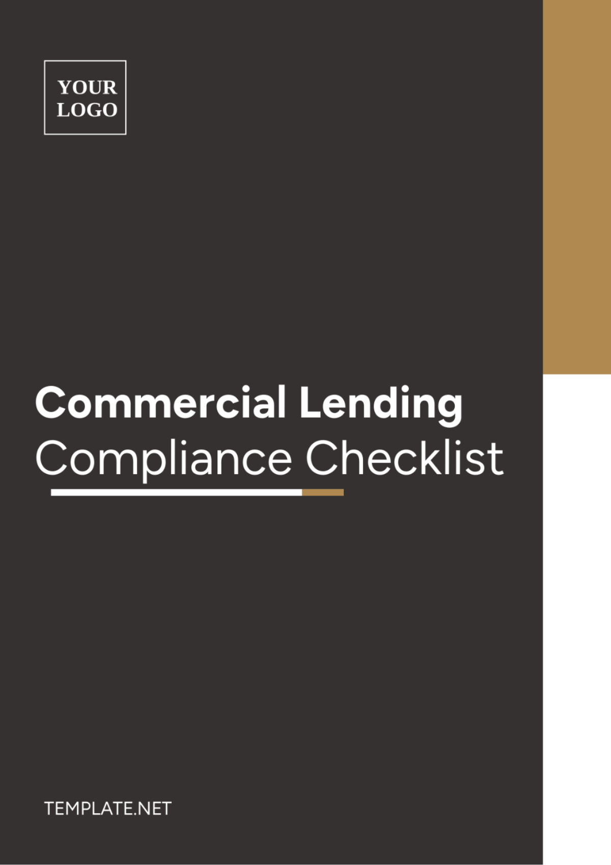 Commercial Lending Compliance Checklist Template