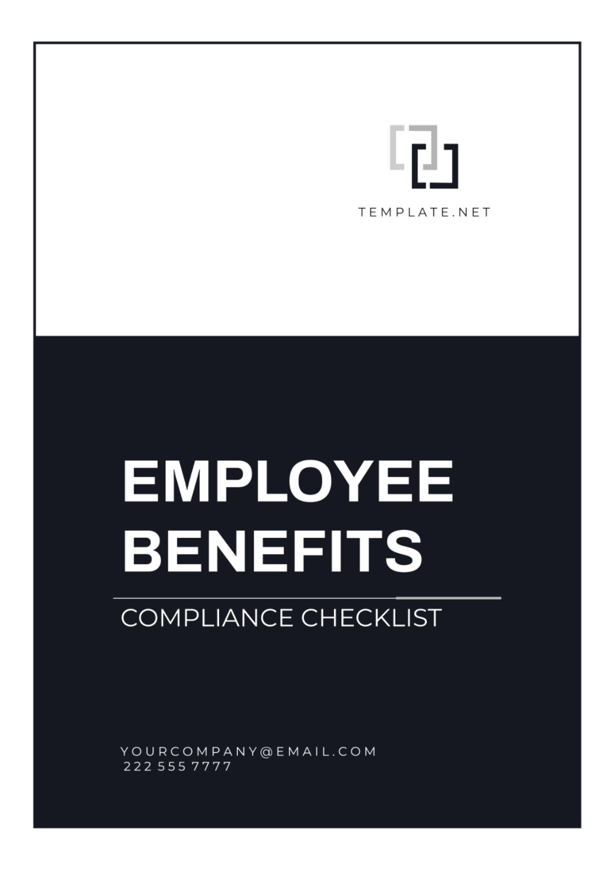 Employee Benefits Compliance Checklist Template