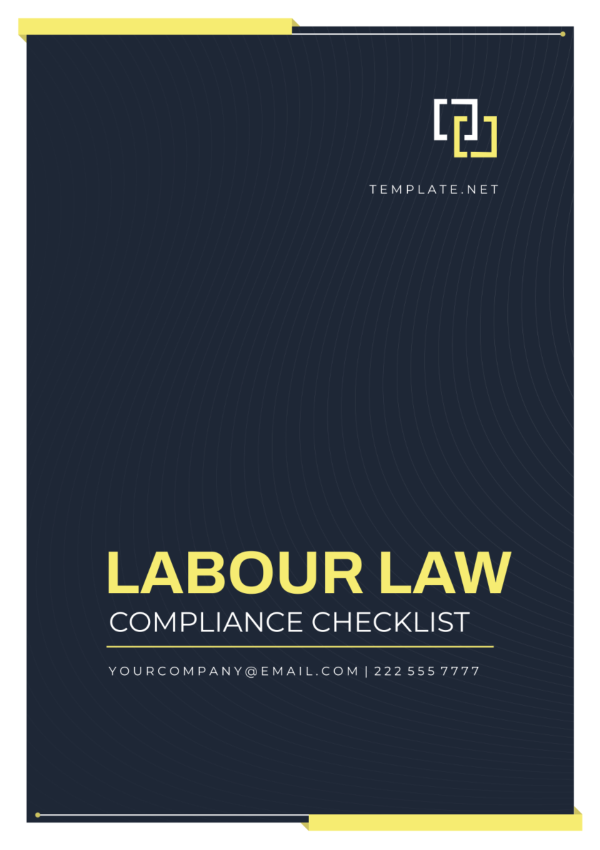 Labour Law Compliance Checklist Template