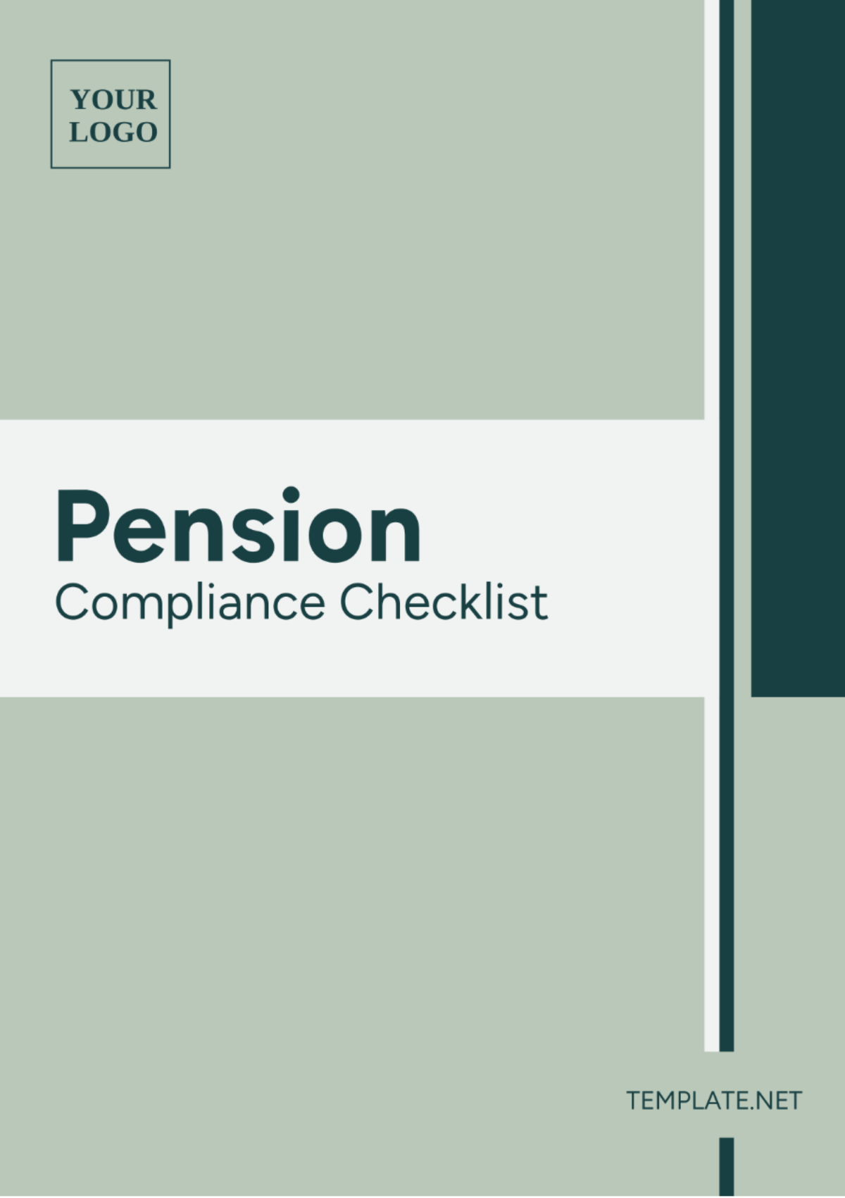 Pension Compliance Checklist Template