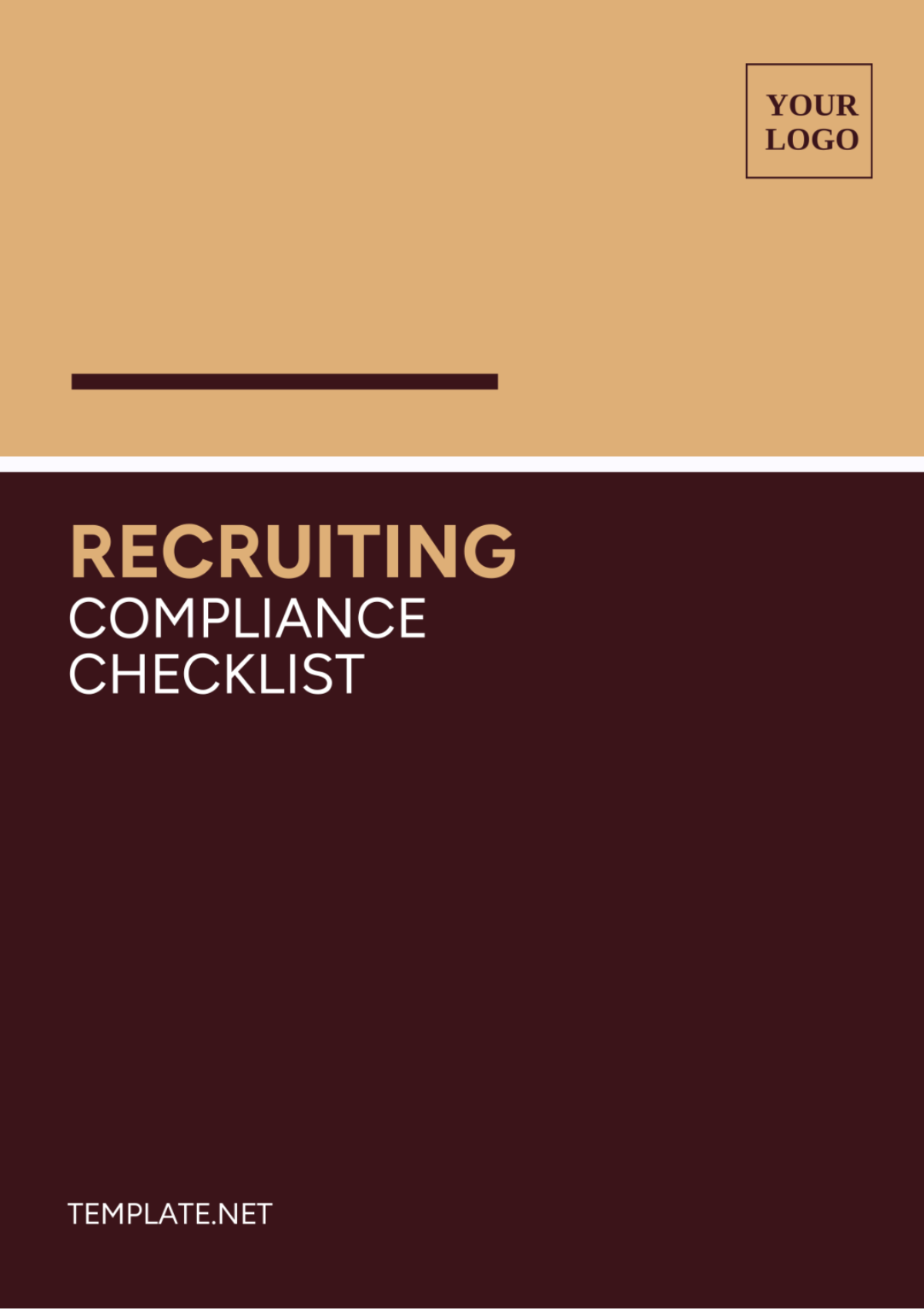 Recruiting Compliance Checklist Template