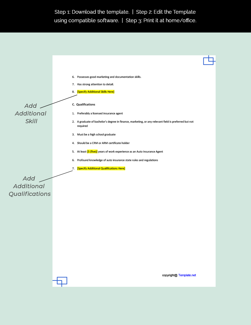 free-auto-insurance-agent-job-description-template-download-in-word