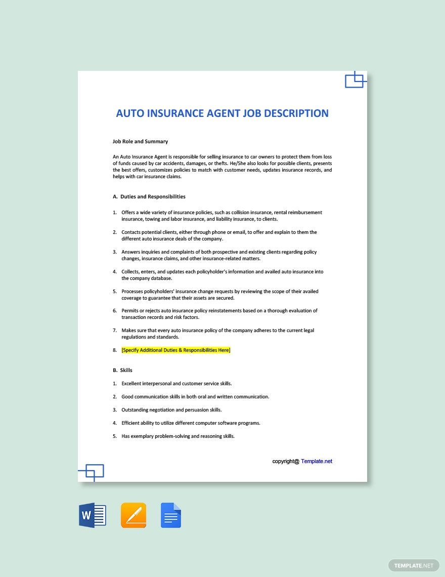 free-auto-insurance-agent-job-description-template-download-in-word