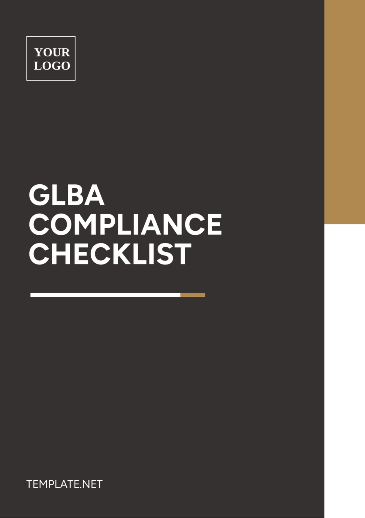 GLBA Compliance Checklist Template