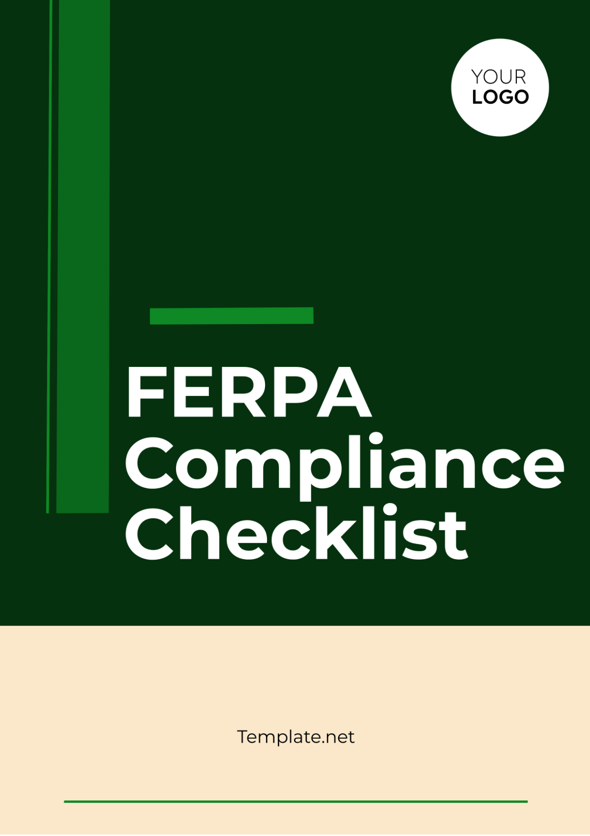 FERPA Compliance Checklist Template