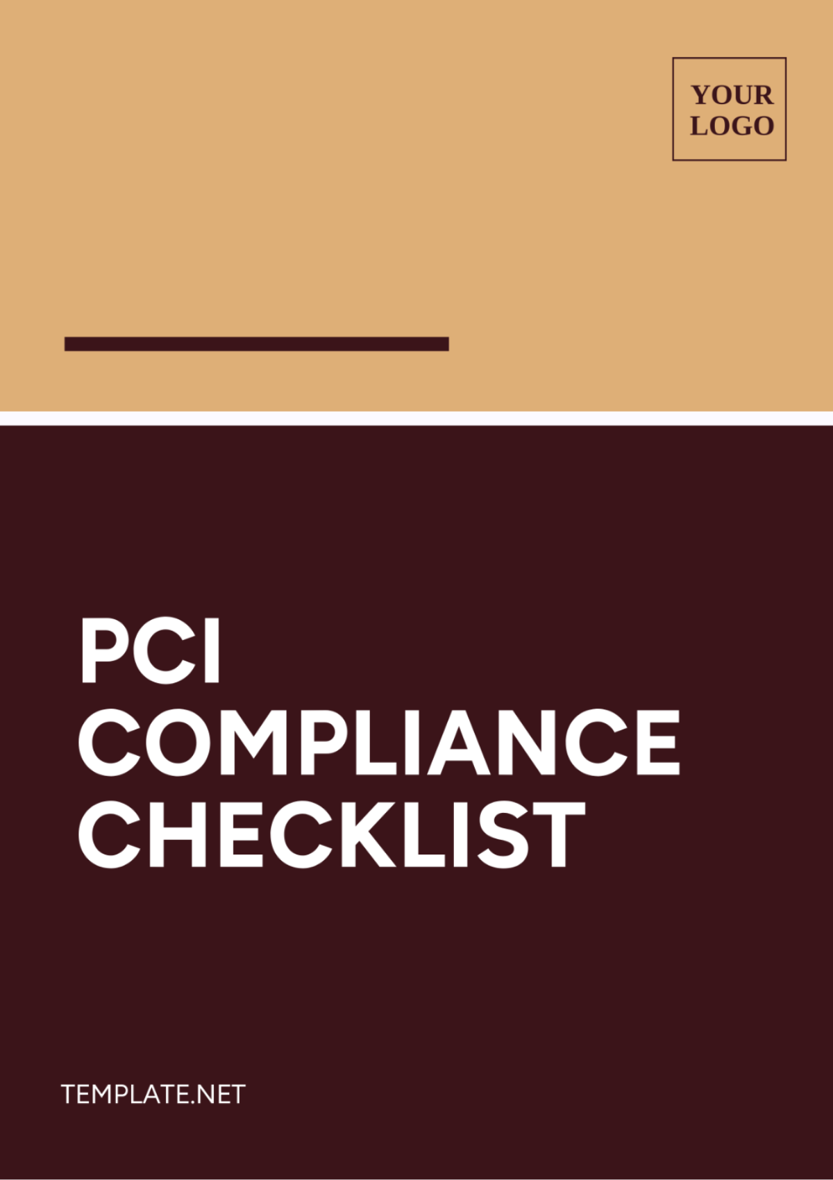 PCI Compliance Checklist Template