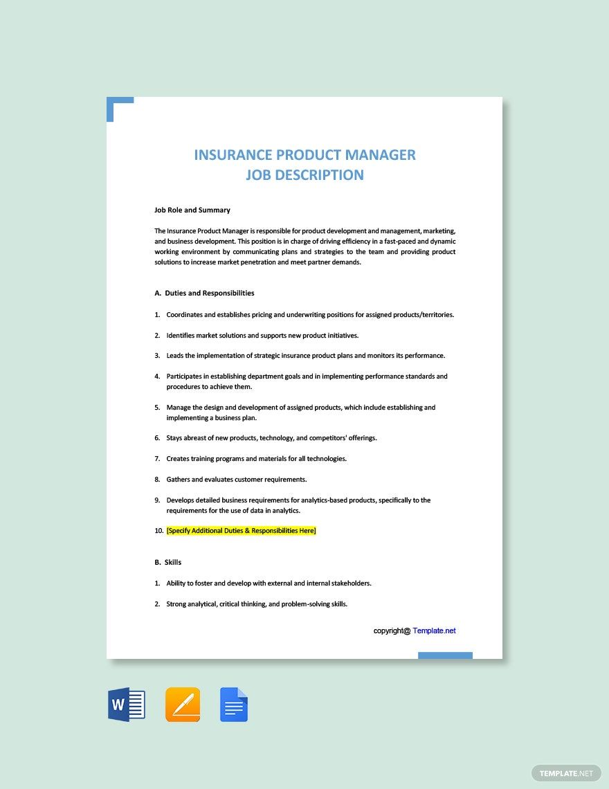 free-insurance-product-manager-job-description-template-google-docs