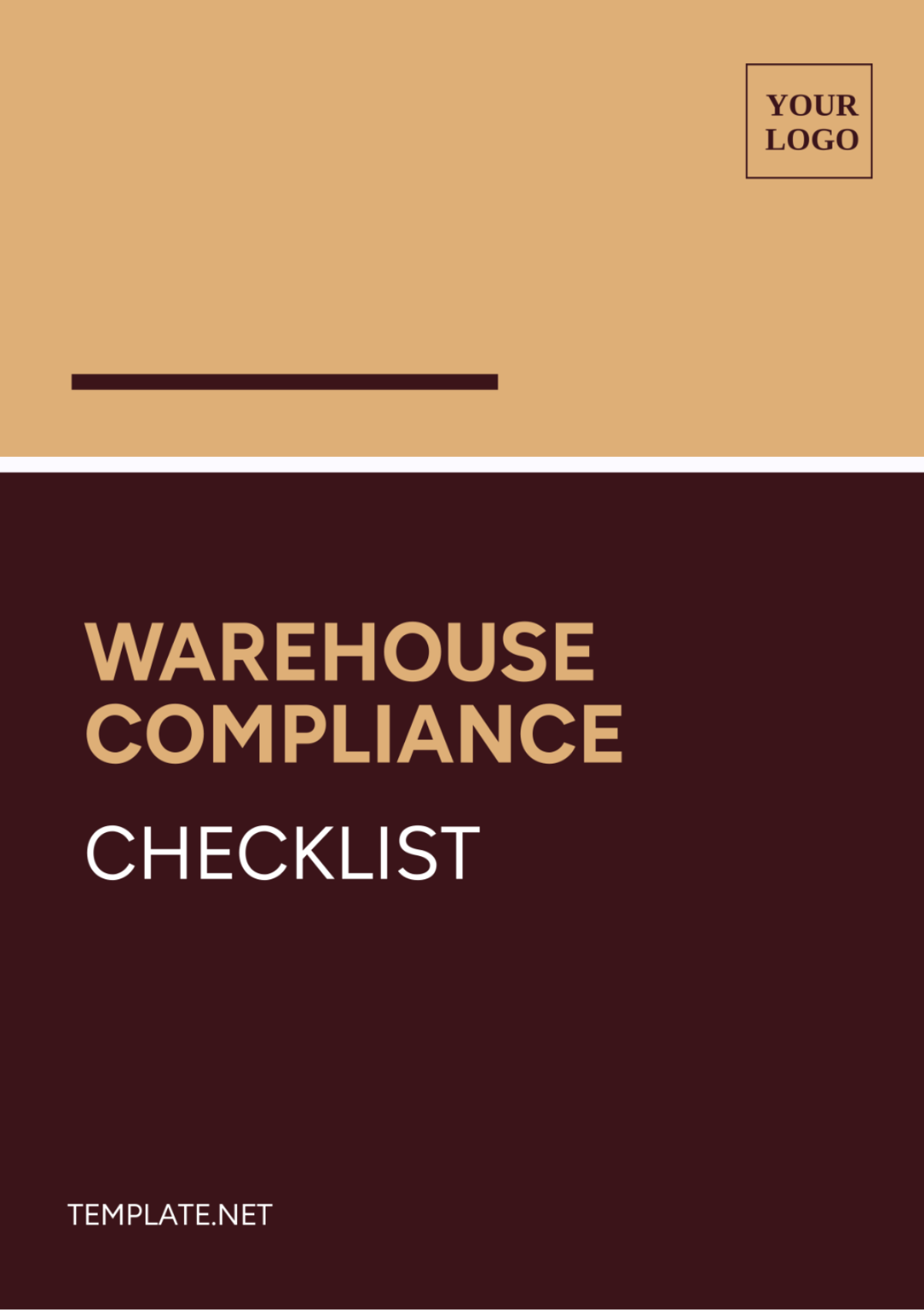 Warehouse Compliance Checklist Template