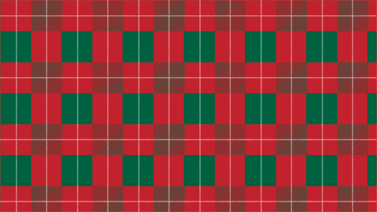 Christmas Plaid Pattern Background
