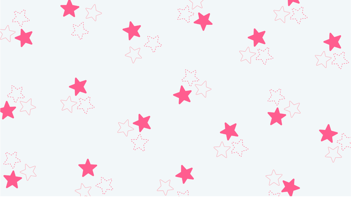 Pink Star Pattern