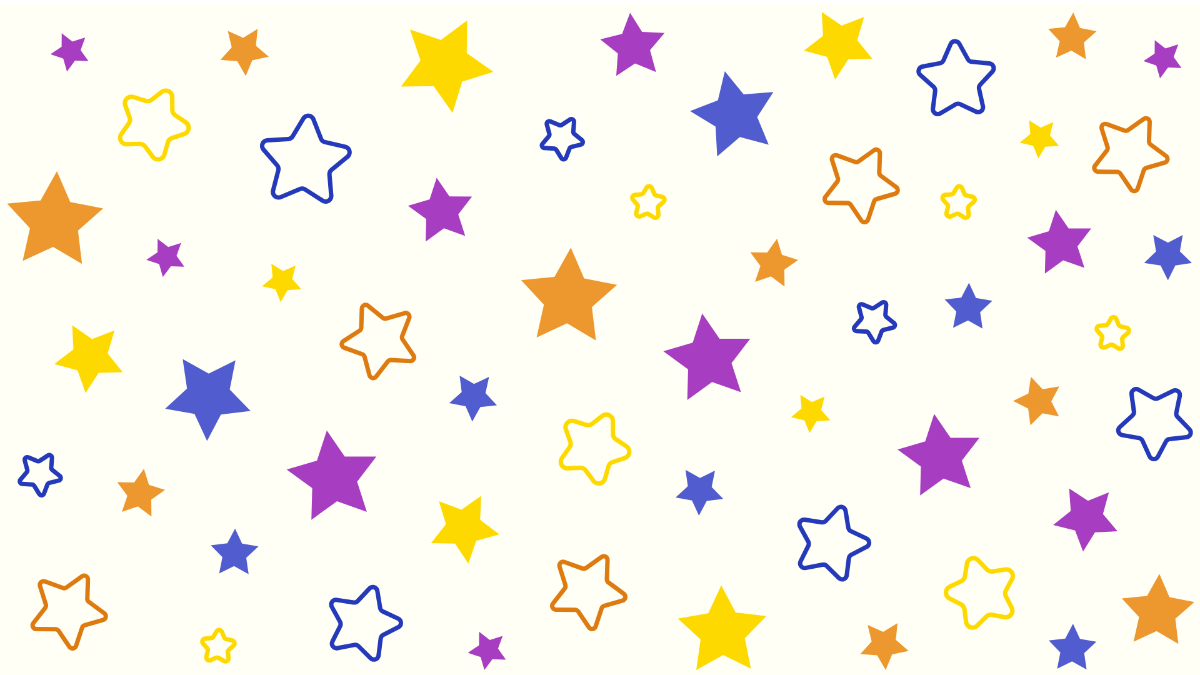 Colorful Star Pattern 