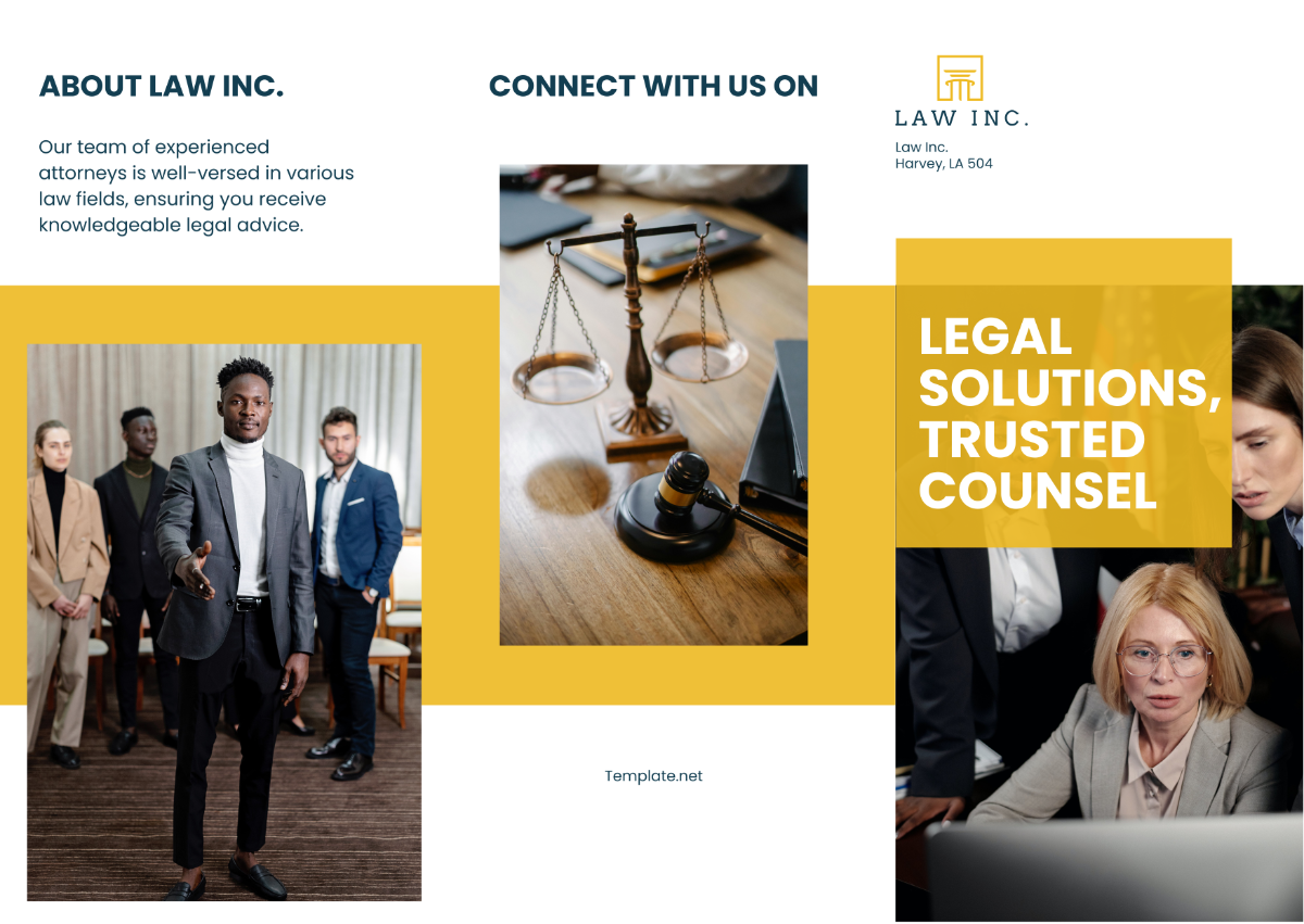 Law Firm Business Brochure