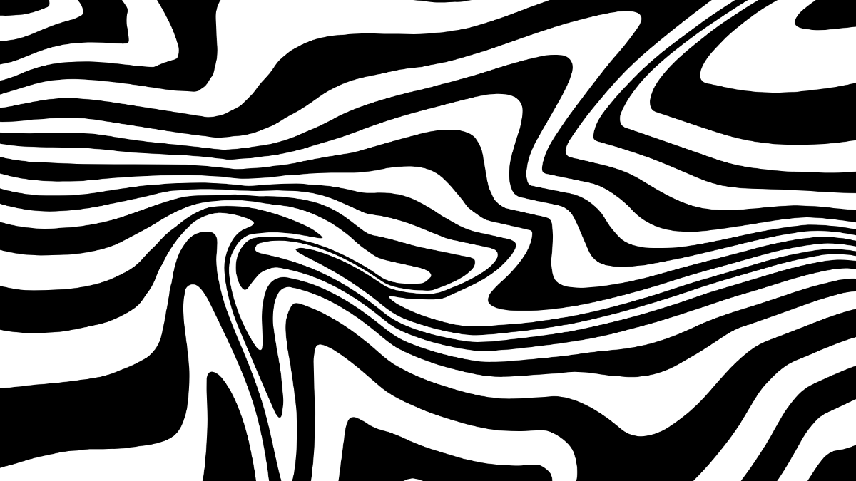 Black and White Abstract Pattern