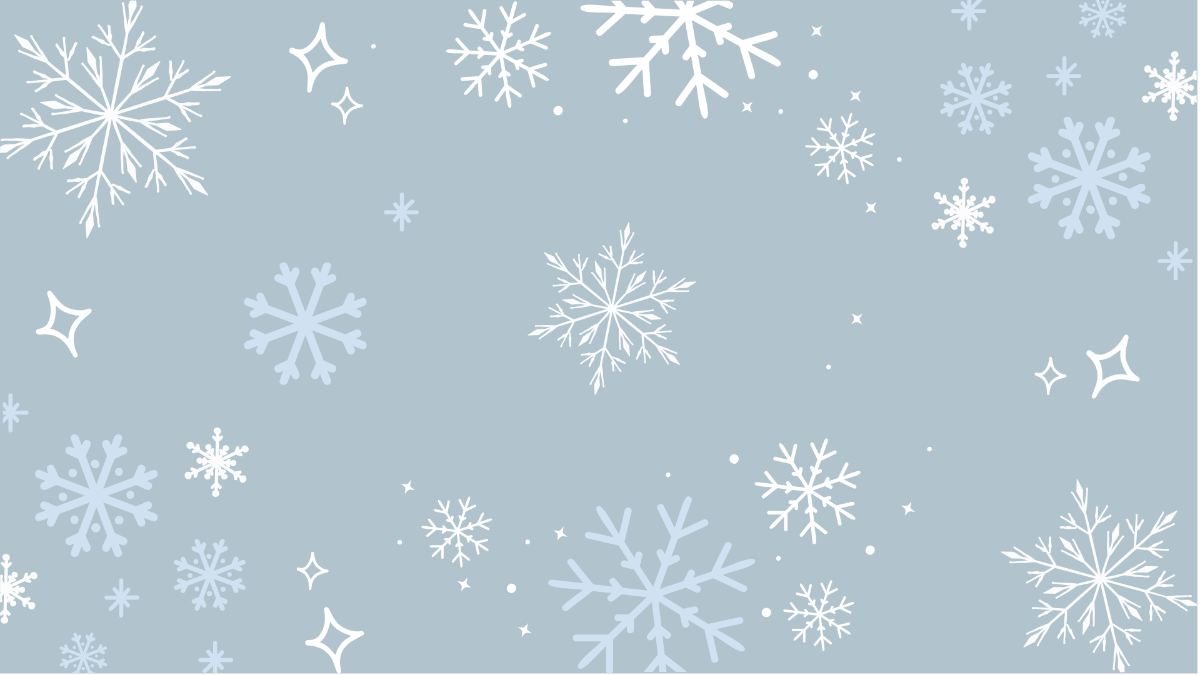 Abstract Snowflake Pattern