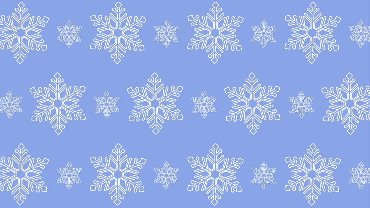 White Snowflake Pattern