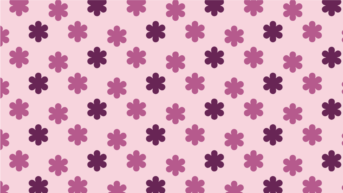 Pink Floral Pattern 