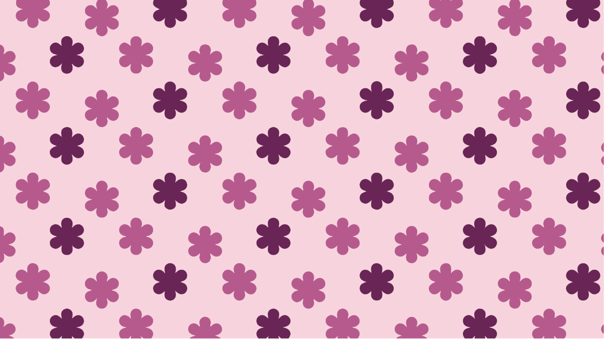 Free Pink Floral Pattern 