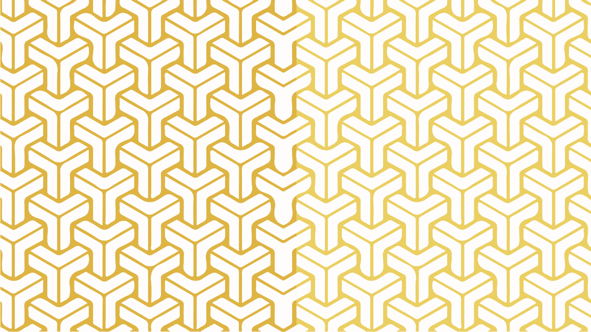 Geometric Pattern Gold 