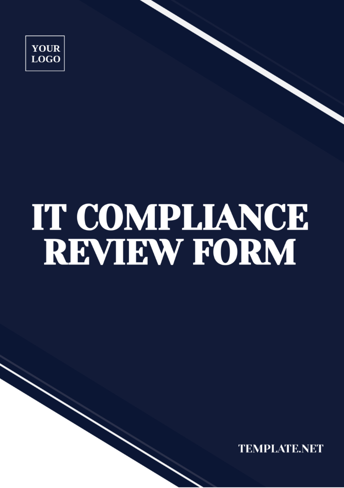 Free IT Compliance Review Form Template