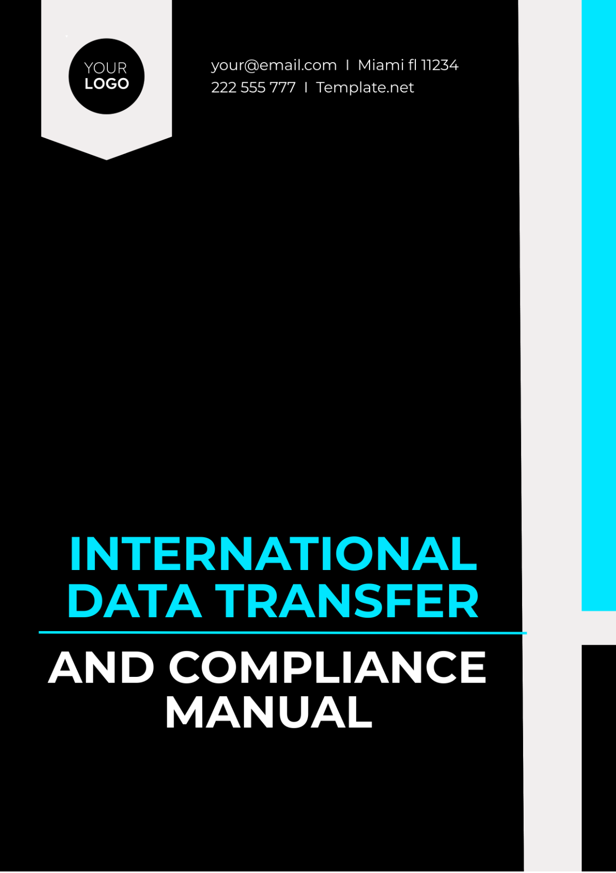 IT International Data Transfer And Compliance Manual Template