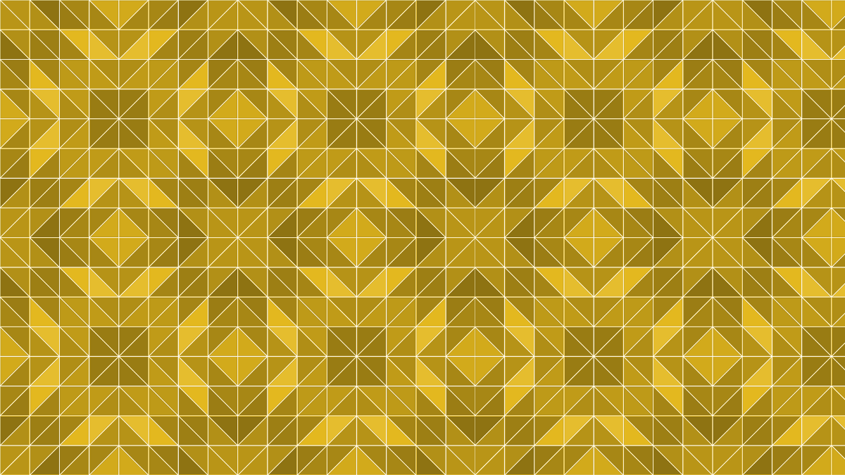 Geometric Pattern Yellow 