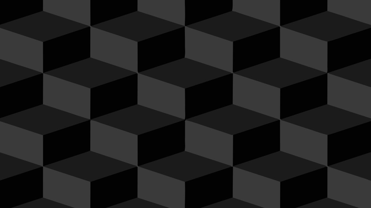 Black Geometric Pattern 