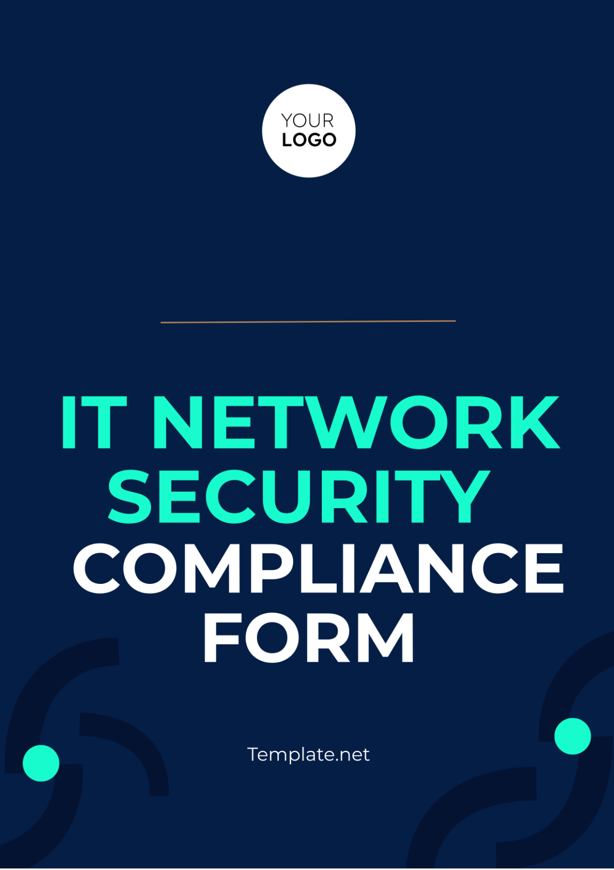 IT Network Security Compliance Form Template