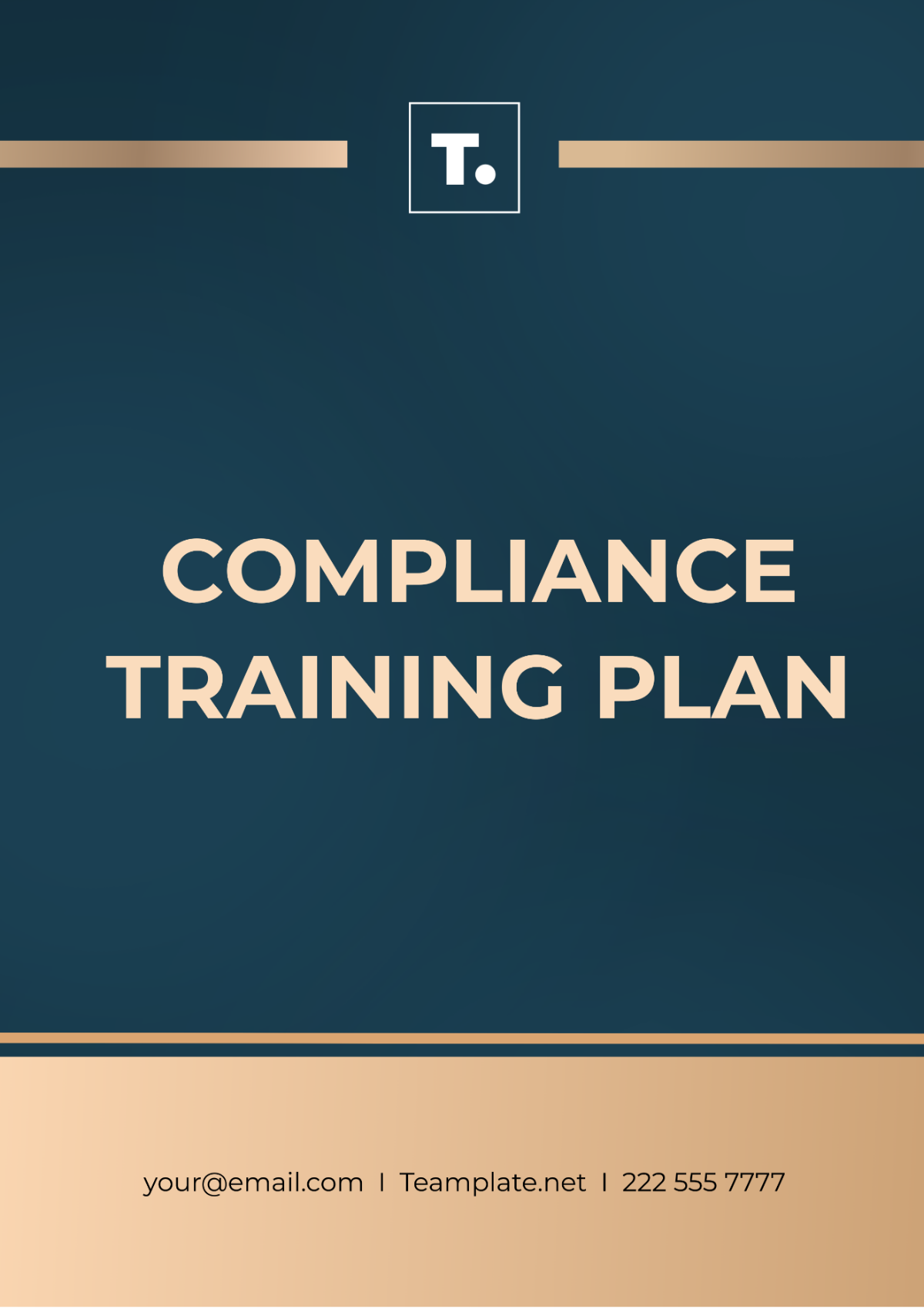 Free Compliance Training Plan Template