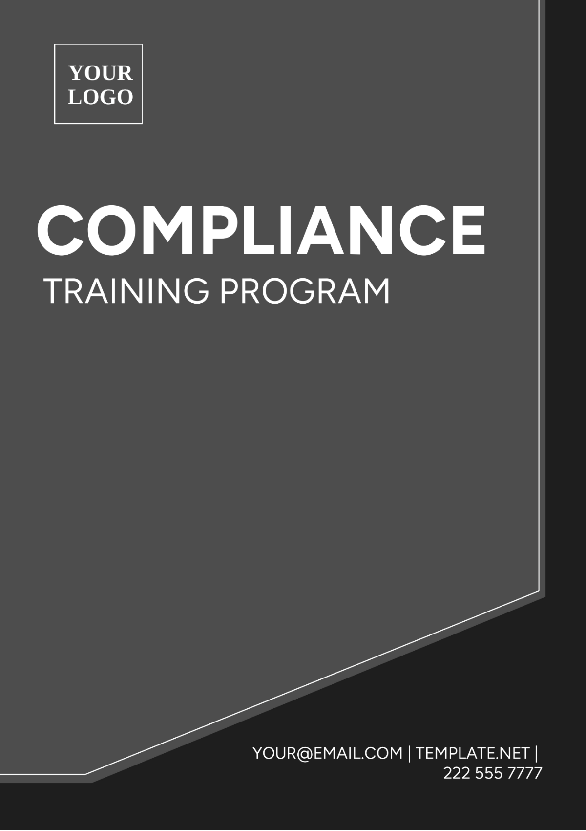 Compliance Training Program Template
