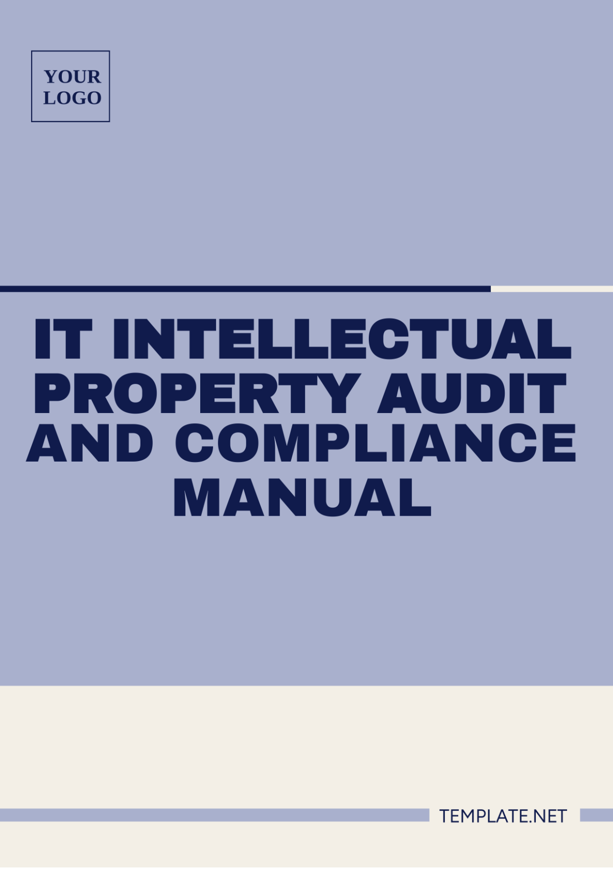 IT Intellectual Property Audit And Compliance Manual Template