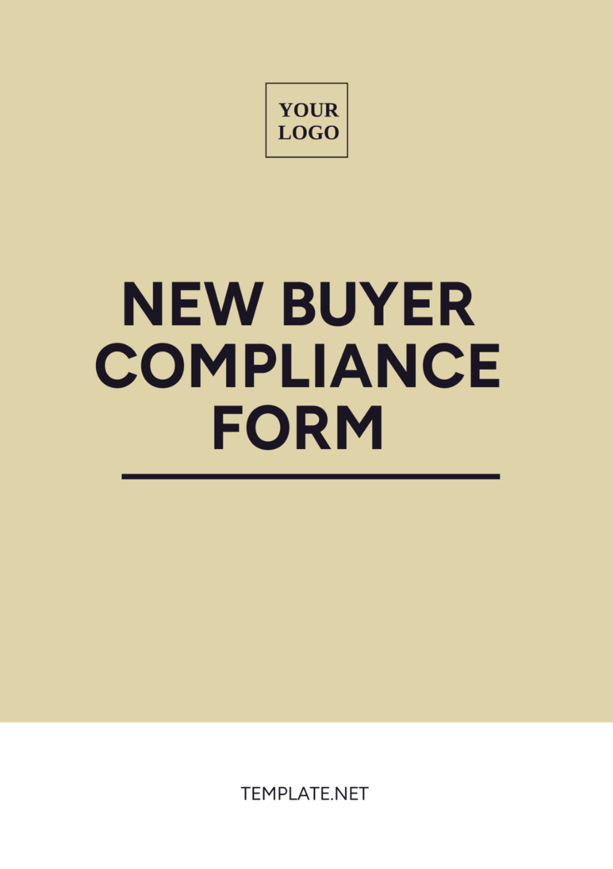 Free New Buyer Compliance Form Template