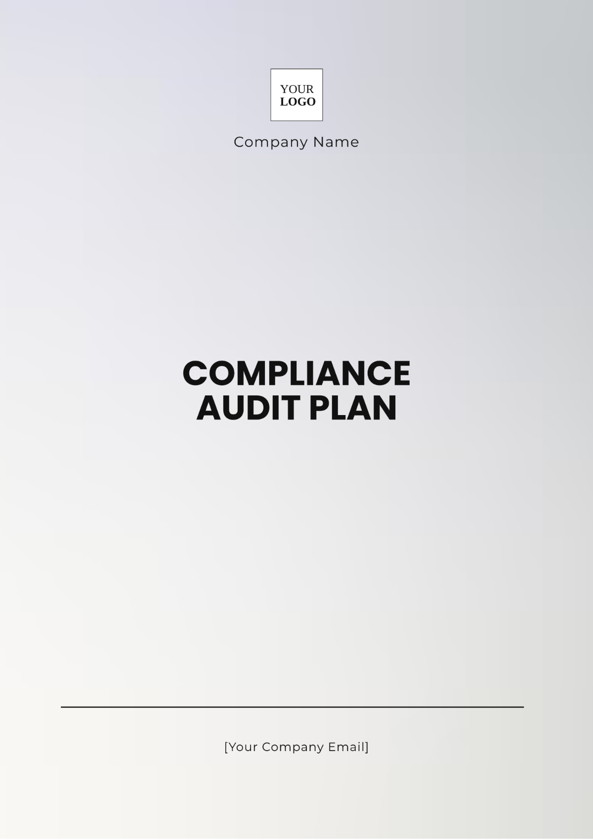 Compliance Audit Plan Format Template - Edit Online & Download