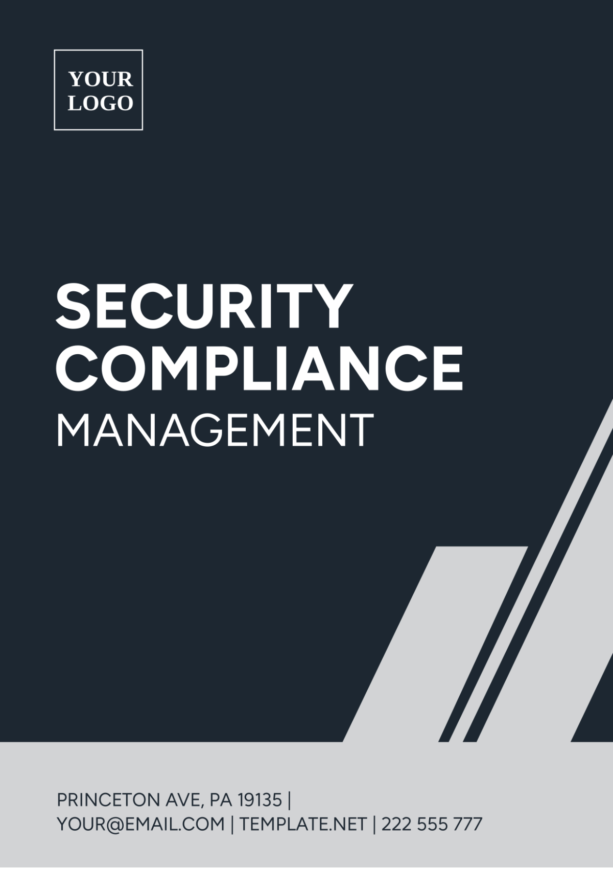 Security Compliance Management Template