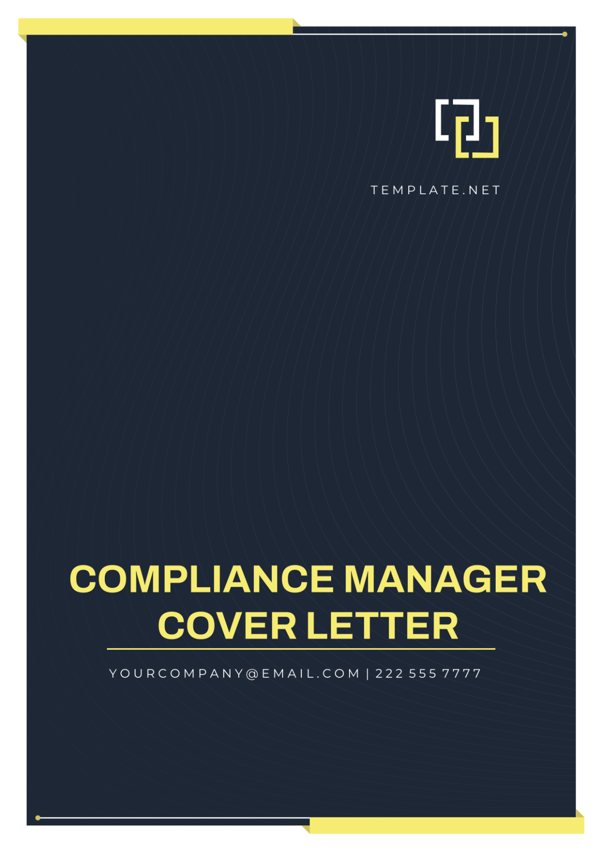 Compliance Manager Cover Letter Template
