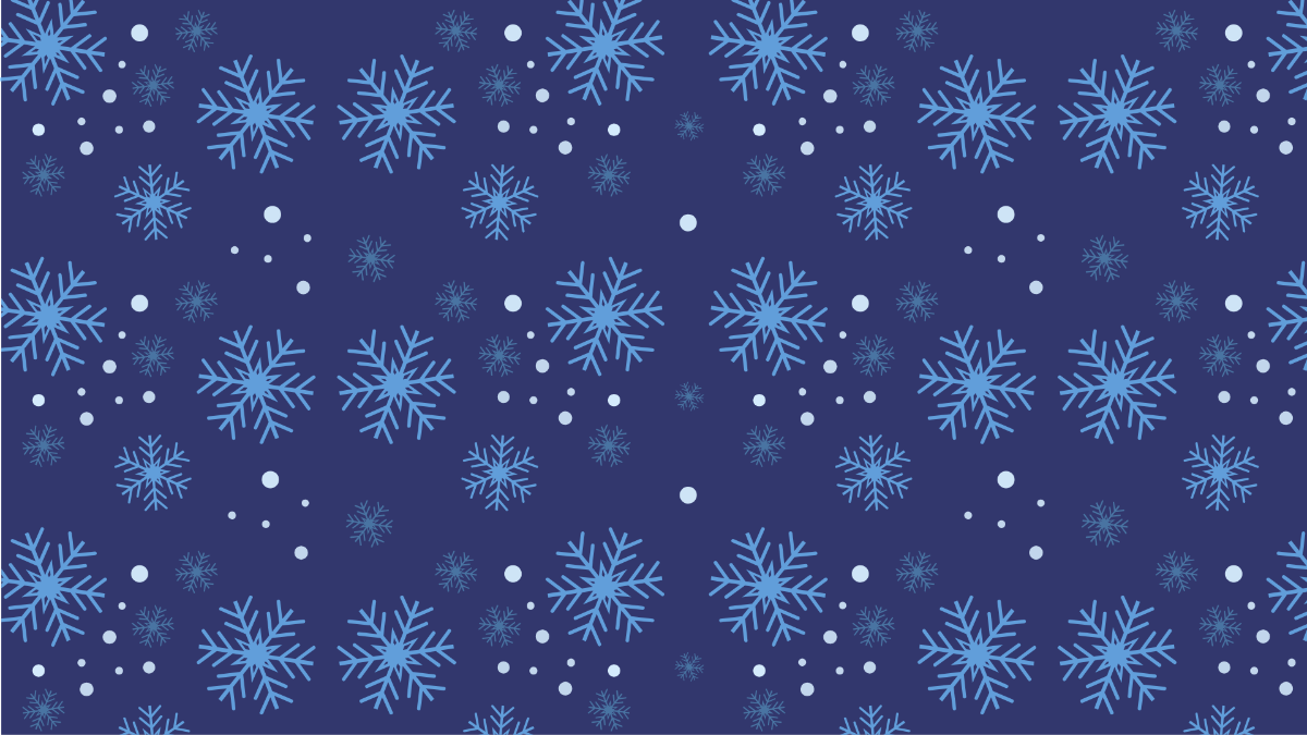 Falling Snowflake Pattern