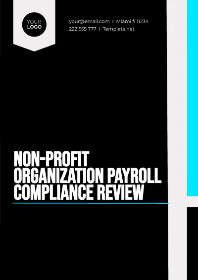Free Non-Profit Organization Payroll Compliance Review Template to Edit Online