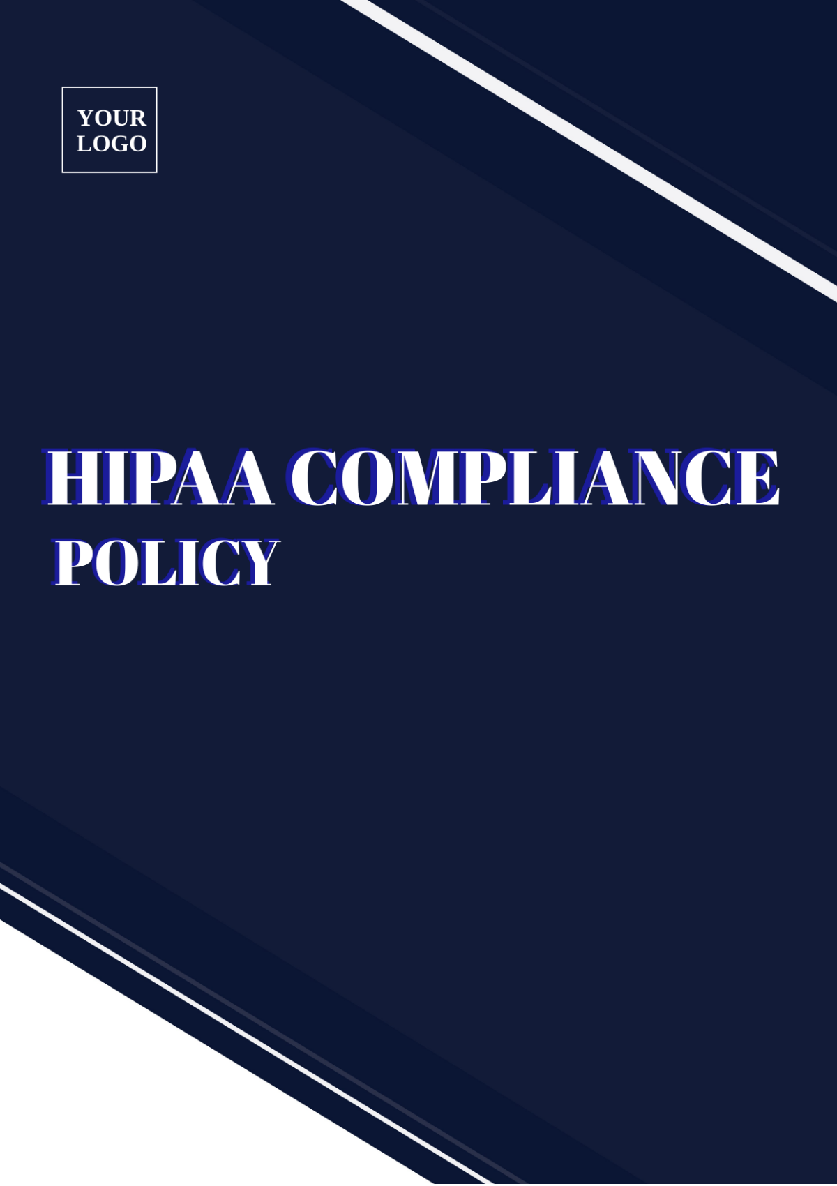 HIPAA Compliance Policy Template