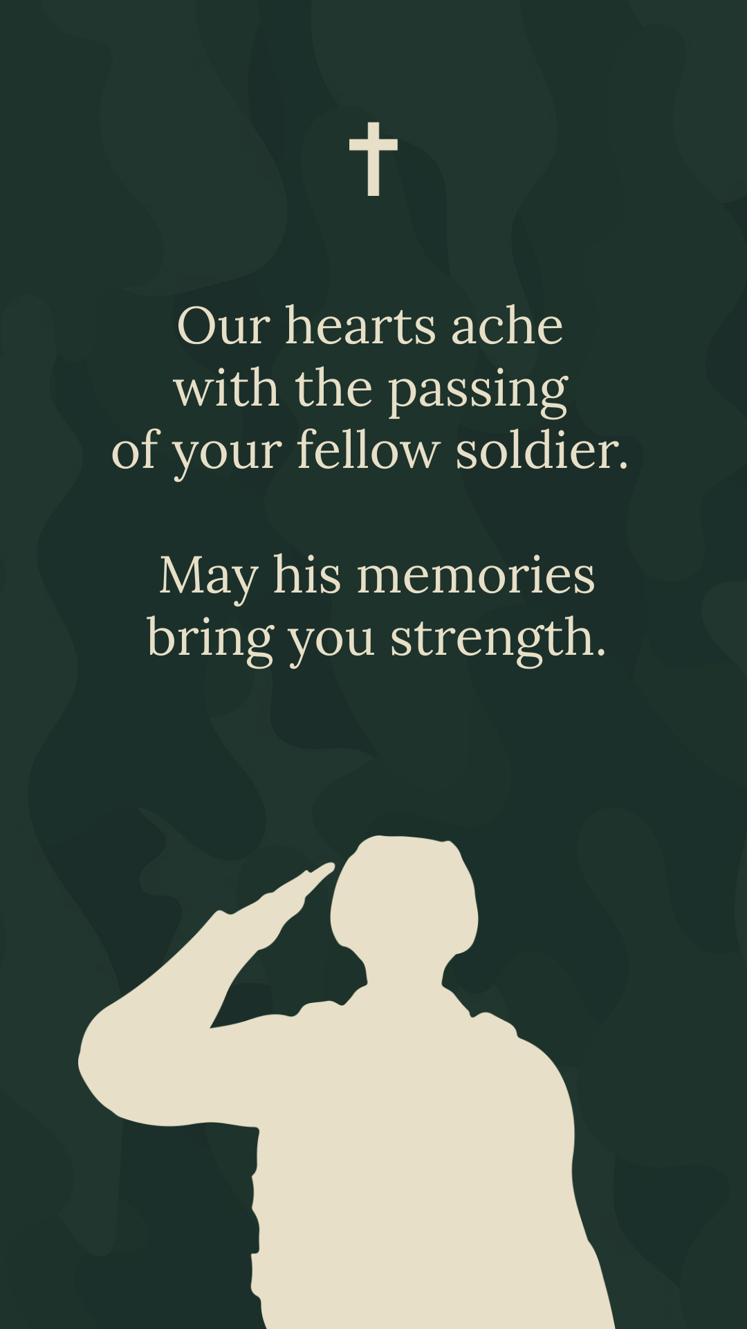 Sympathy Message For Army Soldier