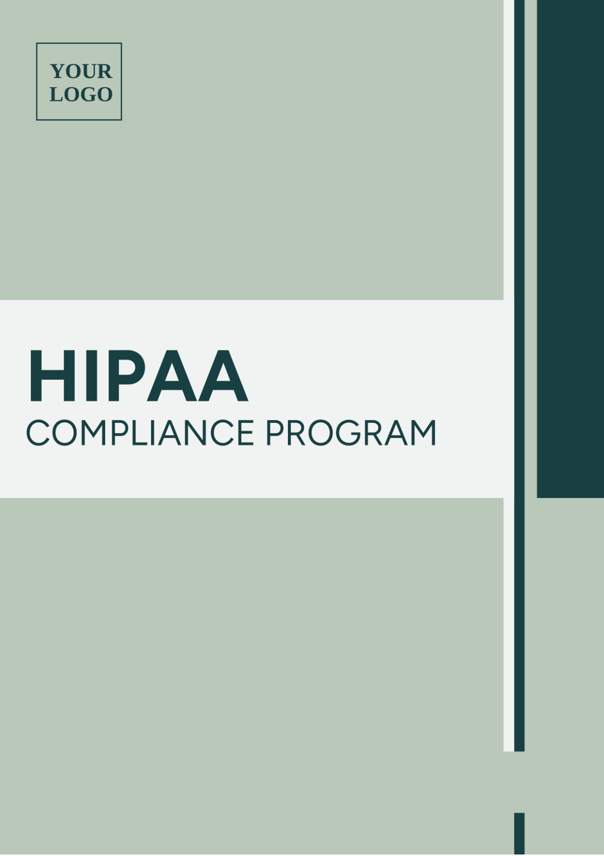 HIPAA Compliance Program Template