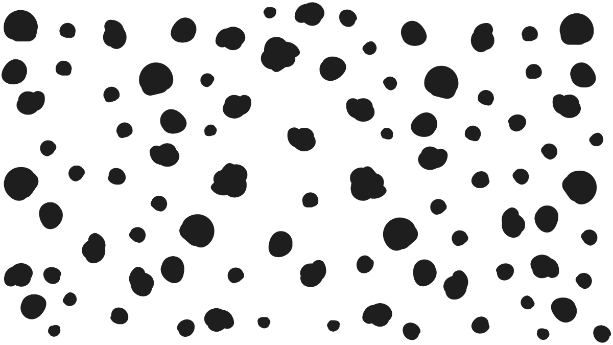 White Background with Black Dots