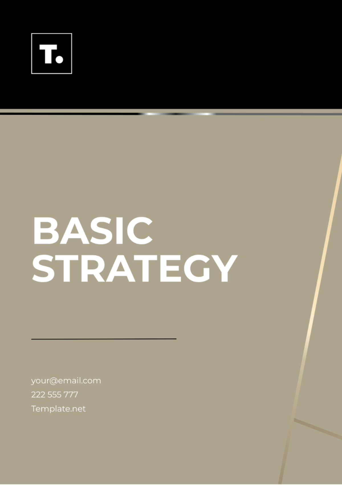 Basic Strategy Template