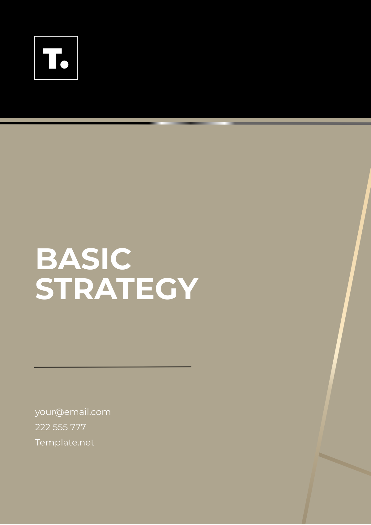 Basic Strategy Template