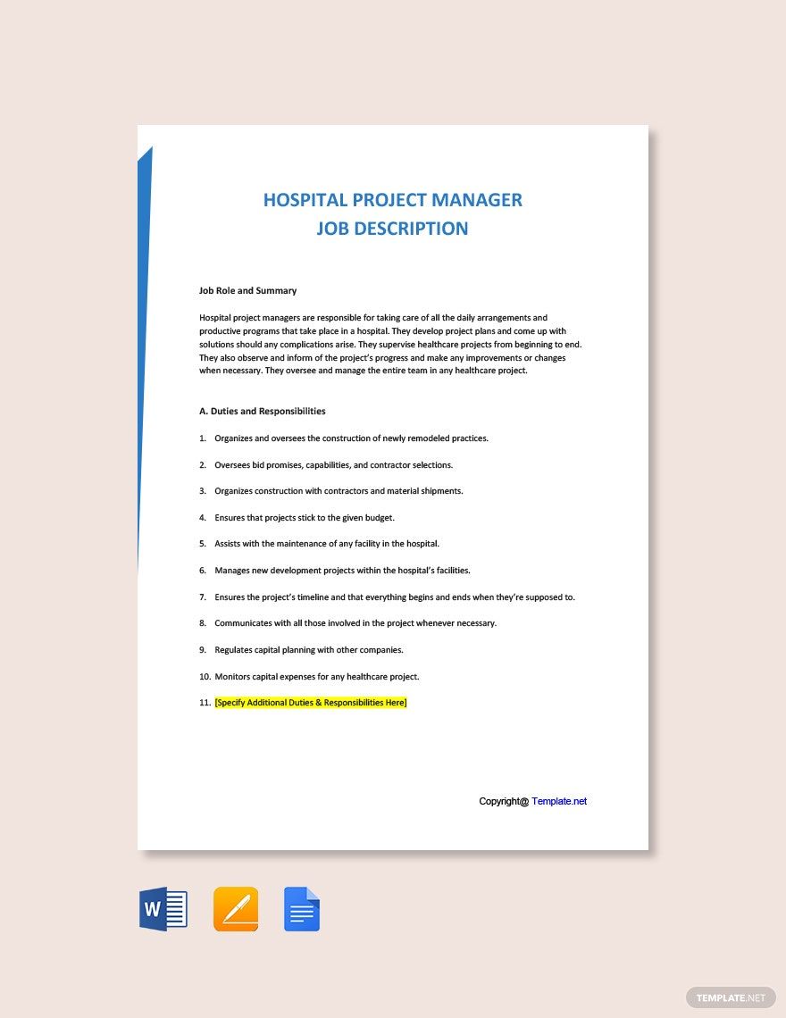 hospital-project-manager-job-ad-and-description-template-google-docs