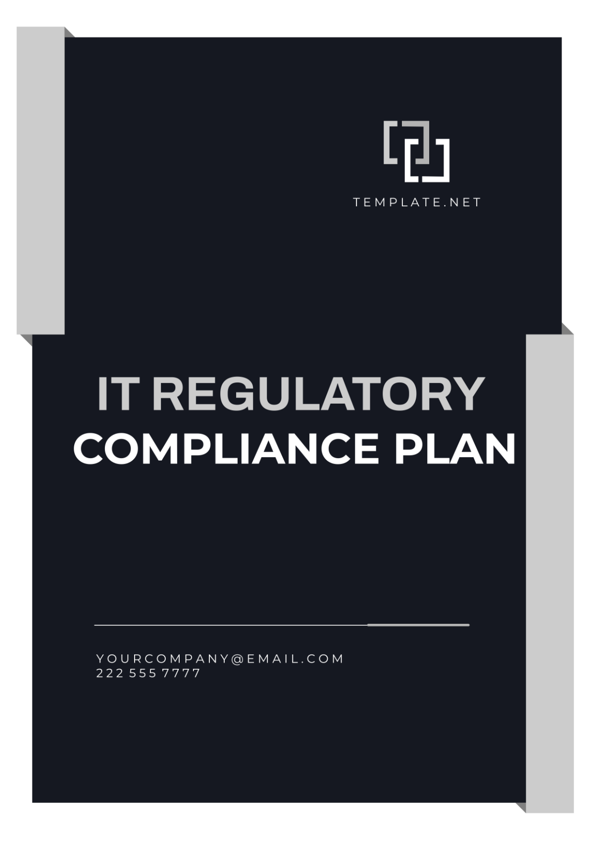 Free IT Regulatory Compliance Plan Template